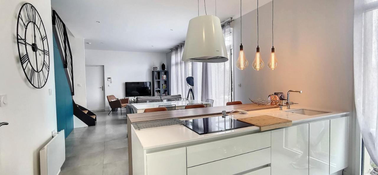 Neuville-sur-SaôneDuplex En Rez De Jardinアパートメント エクステリア 写真